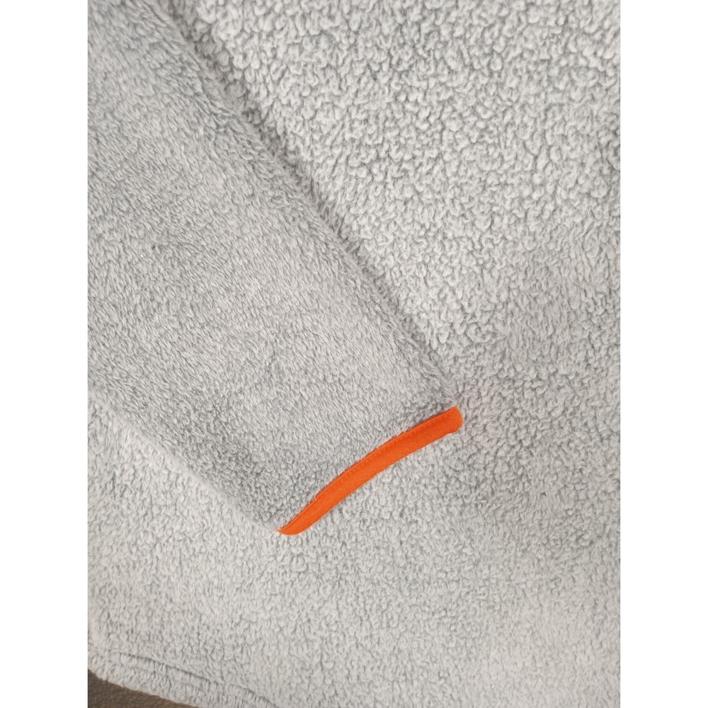 Colosseum Athletics Women's Miami Hurricanes XL Sherpa Gray 1/4 Zip Pullover Y2K - Picture 8 of 14